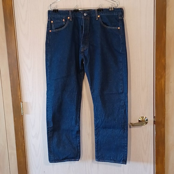 Levi's 501 Jeans, 40W x 32L, Button Fly - Picture 1 of 8